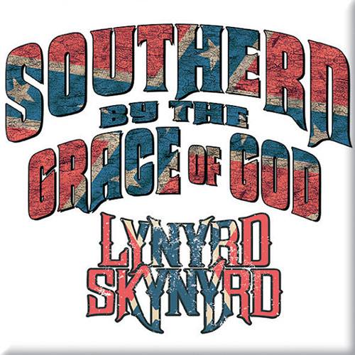 Lynyrd Skynyrd Southern By The Grace Of God Magnet 114077