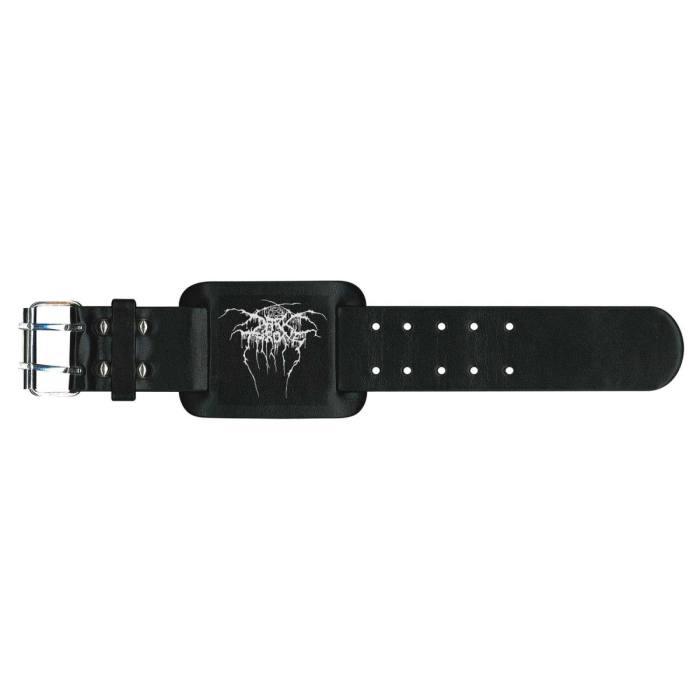 Darkthrone Leather Wrist Strap: Logo 114086