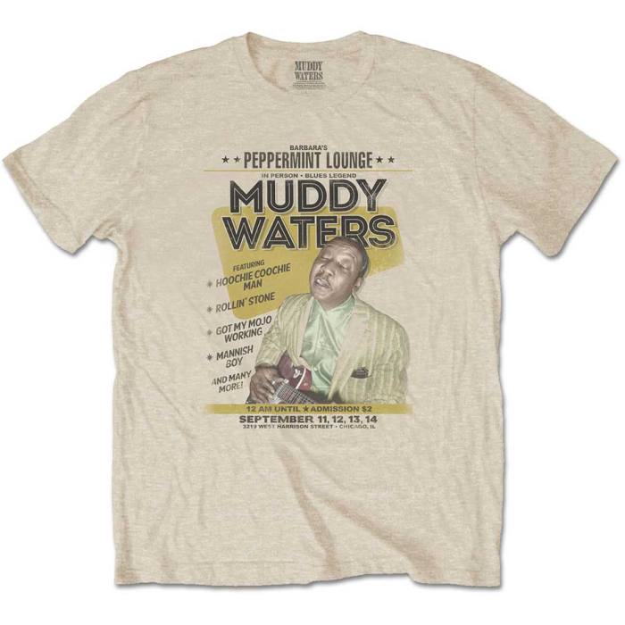 Muddy Waters T-Shirt Peppermint Lounge 114242
