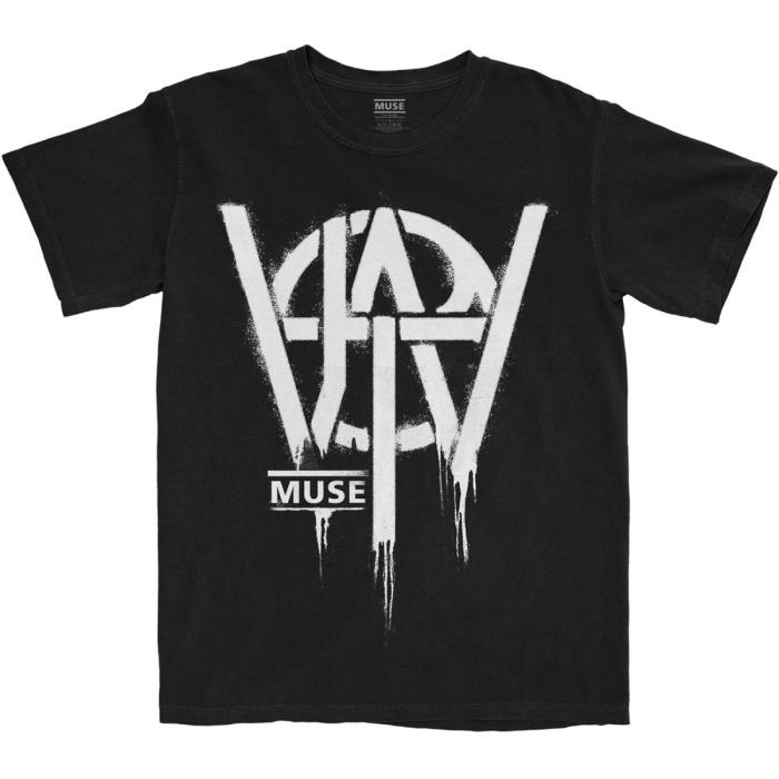Muse Unisex T-Shirt: Will of the People Stencil 114248
