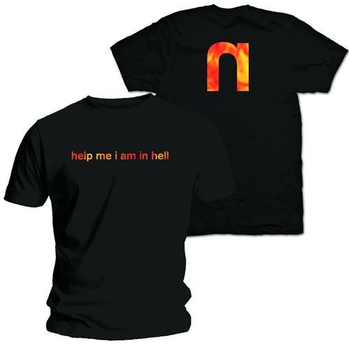 Nine Inch Nails Unisex T-Shirt: Help Me (Black) (Back Print) 114254