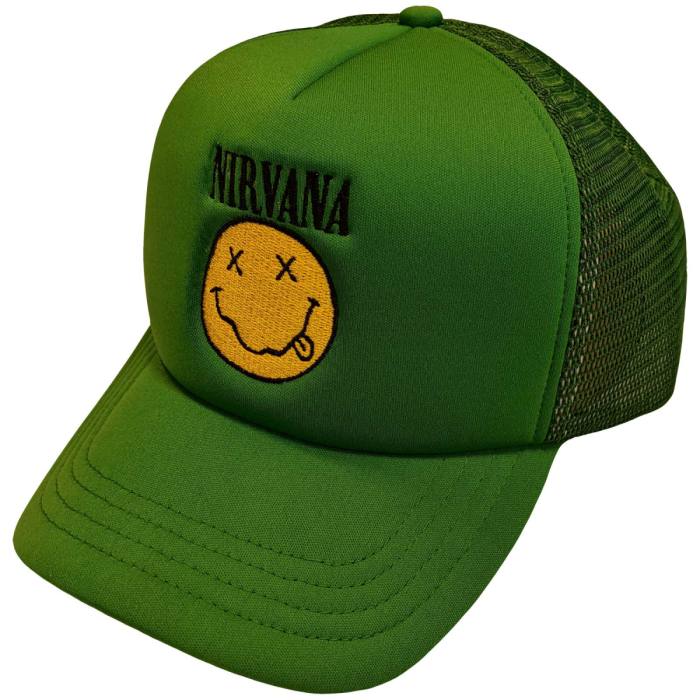 Nirvana Logo & Smiley Kapa s ščitnikom 114274