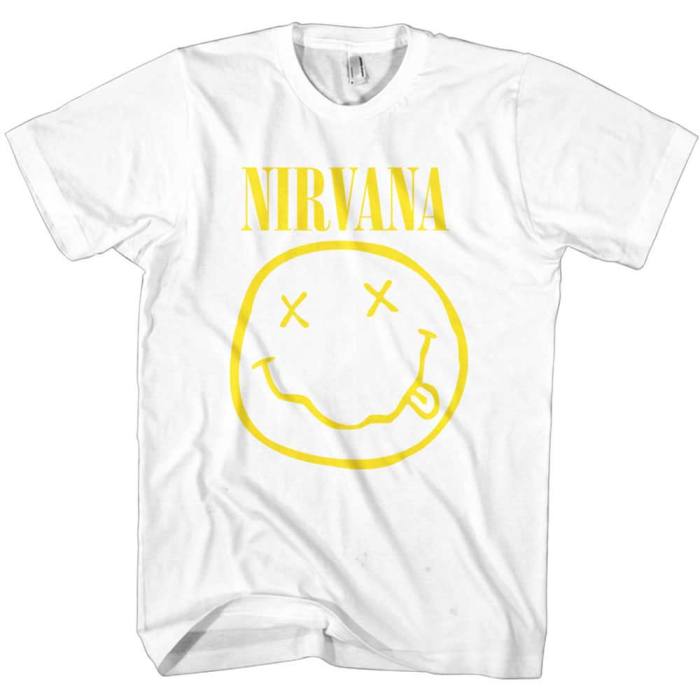 Nirvana Otroška T-Shirt Yellow Smiley 114292