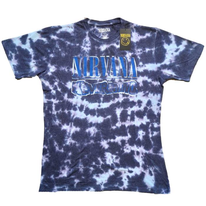 Nirvana Kids T-Shirt: Nevermind Wavy Logo (Vijolična) (Wash Collection) 114309