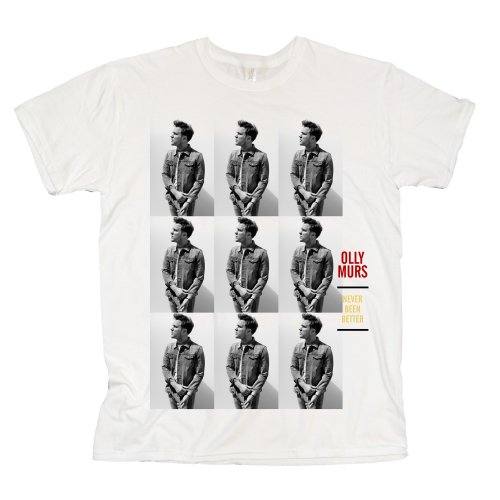 Olly Murs Ladies T-Shirt: Never Been Better (White) 114356