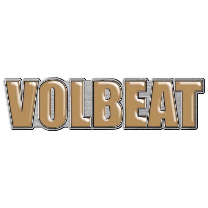 Volbeat Pin Badge: Logo (Enamel In-Fill) 114398