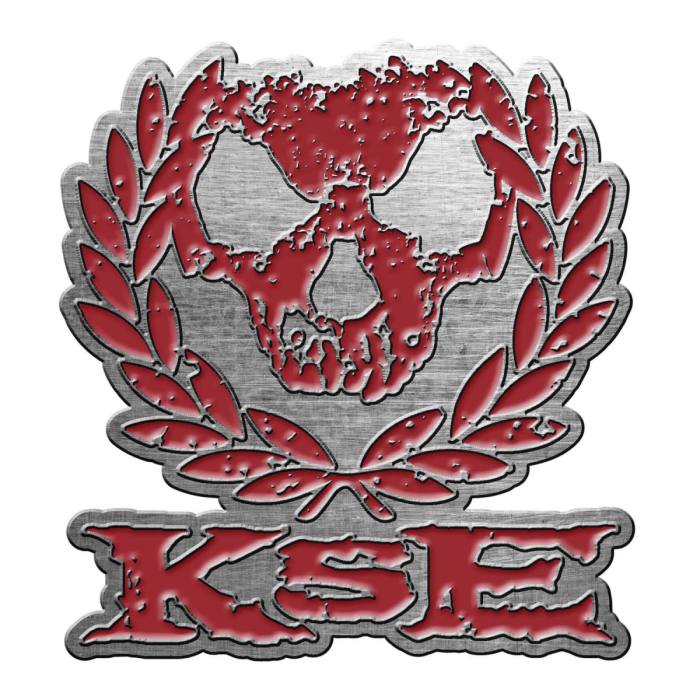Killswitch Engage Pin Badge: Skull Wreath (Enamel In-Fill) 114428