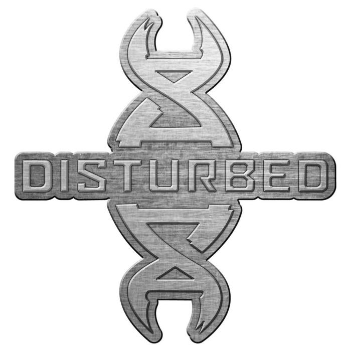 Disturbed Pin Badge: Reddna (Die-Cast Relief) 114441