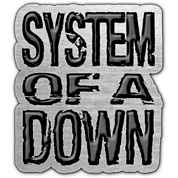 System Of A Down Pin Badge: Logo 114473