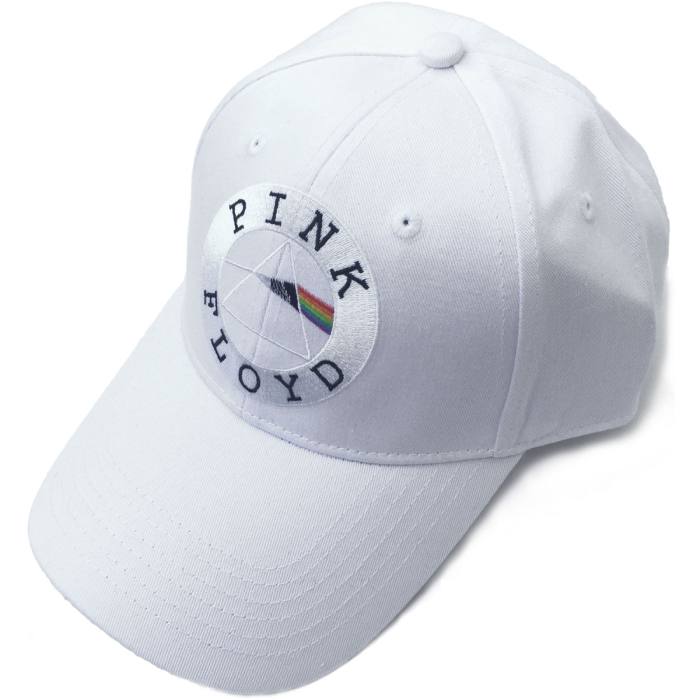 Pink Floyd Unisex Baseball Cap: Circle Logo (White) 114529