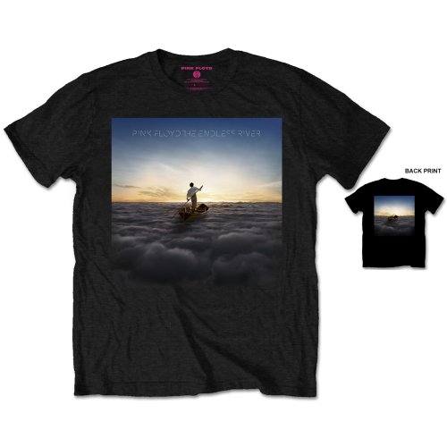 Pink Floyd Unisex T-Shirt: Endless River (Črna) (Back Print) 114731