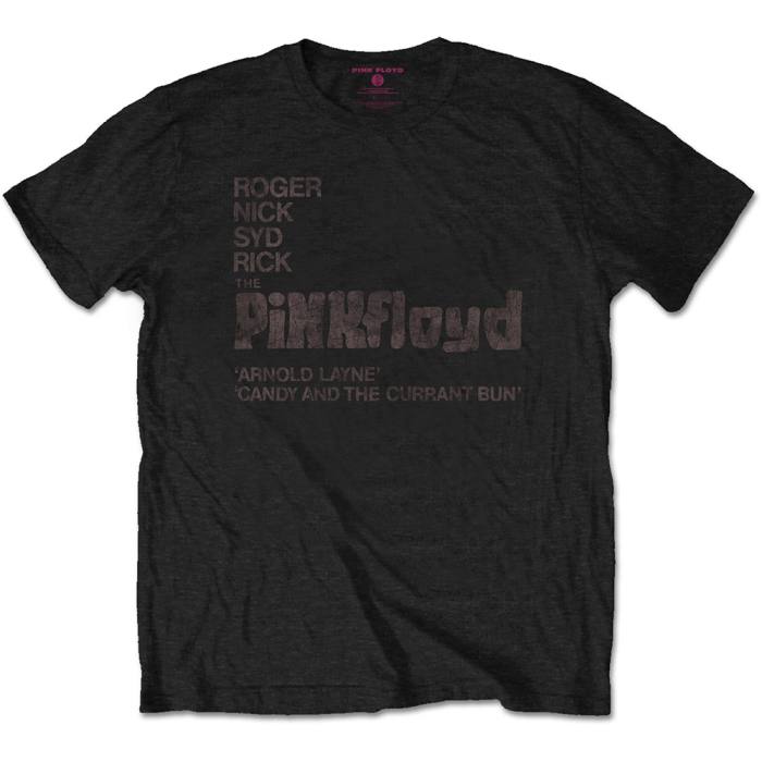 Pink Floyd Unisex T-Shirt: Arnold Layne Demo (Črna) 114754