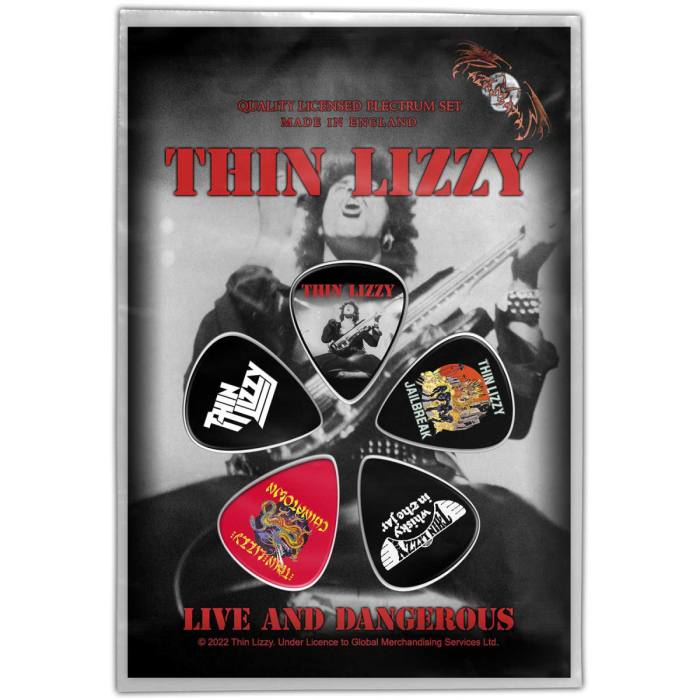 Thin Lizzy Plectrum Pack: Live & Dangerous 114825