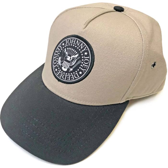 Ramones Unisex Snapback Cap: Presidential Seal (Črna in pesek) 114910