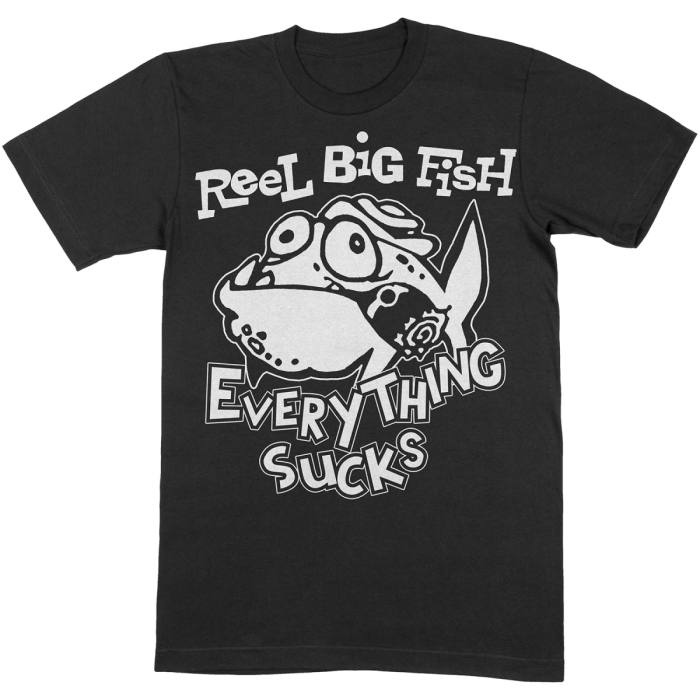 Reel Big Fish Unisex T-Shirt: Silly Fish (Black) 114922