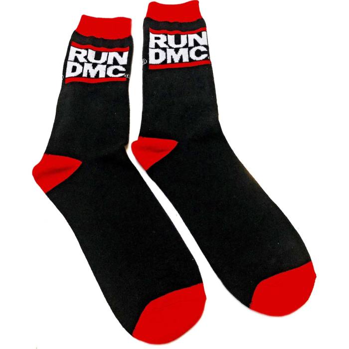 Run DMC Unisex Ankle Socks: Logo (Black) (UK Size 7 - 11) 114926