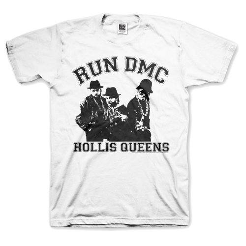 Run DMC Unisex T-Shirt: Hollis Queen Pose (Bela) 114929