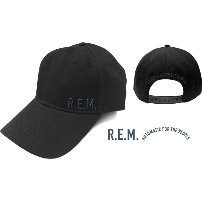 R.E.M. Unisex Baseball Cap: Automatic For The People (Črna) 114935