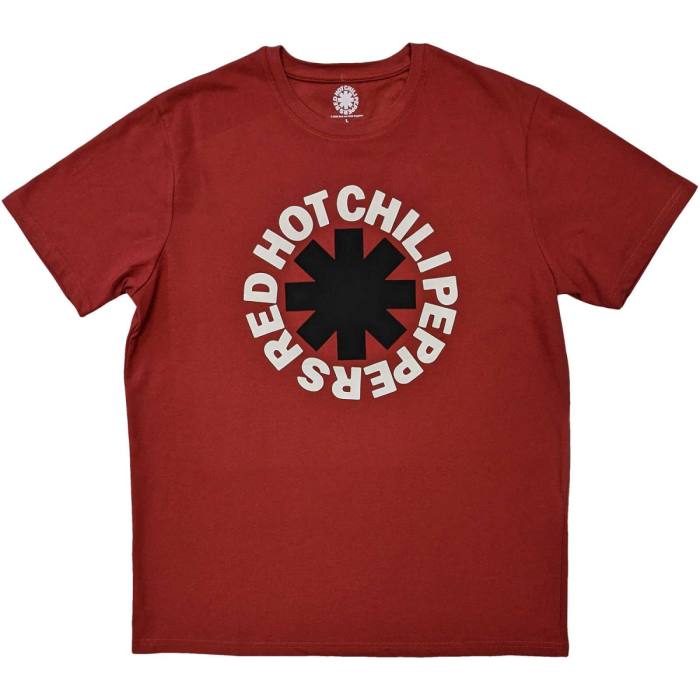 Red Hot Chili Peppers Unisex T-Shirt: Classic Asterisk (Rdeča) 114945