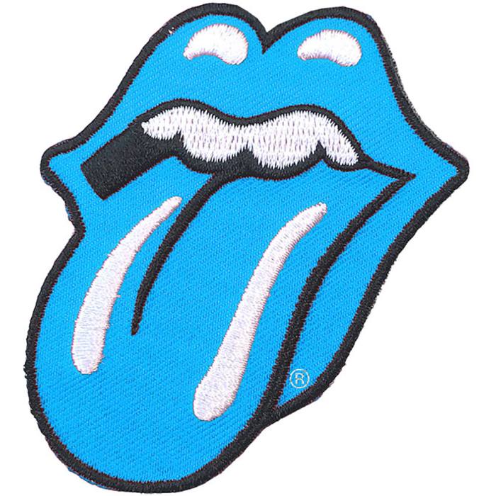 The Rolling Stones Standard Patch: Classic Tongue Blue 115007