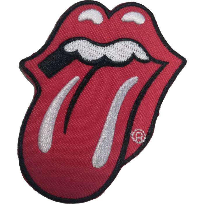 The Rolling Stones Standard Patch: Classic Tongue Red 115012
