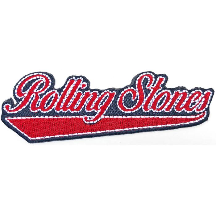 The Rolling Stones Standard Patch: Baseball Script 115016