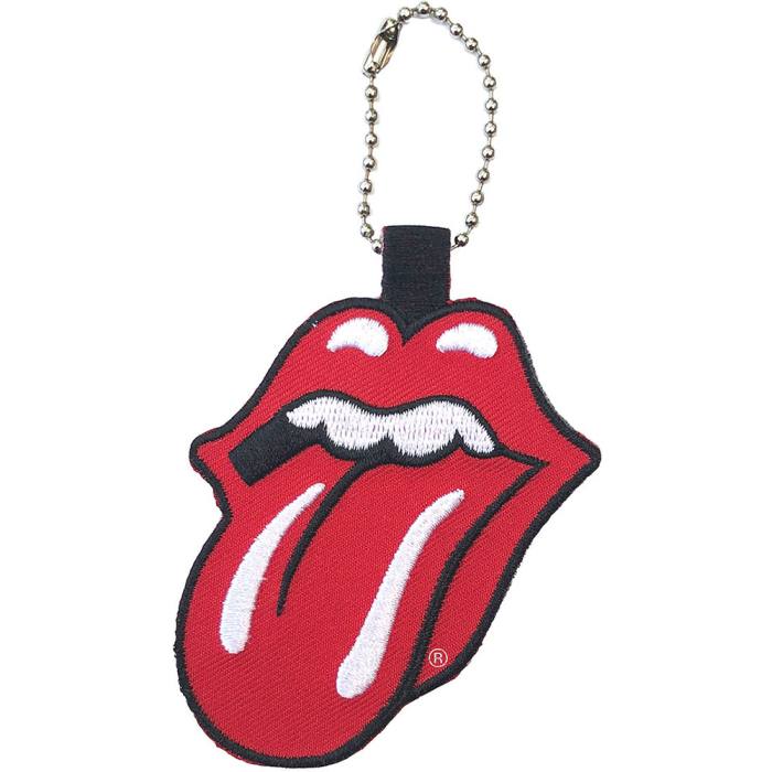 The Rolling Stones vezen obesek za ključe Classic Tongue (rdeč) 115022