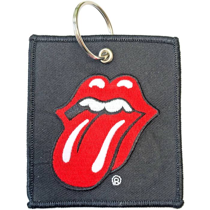 The Rolling Stones vezen obesek za ključe Classic Tongue (črn) 115023