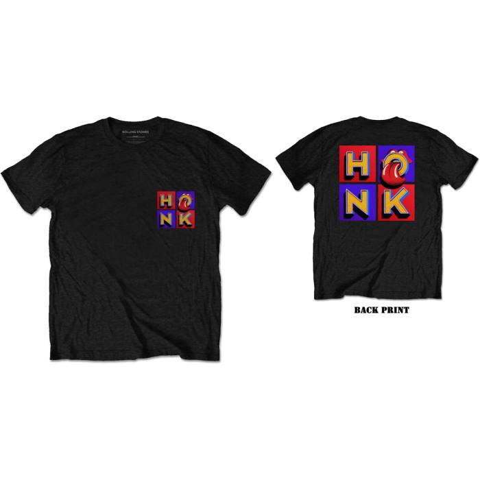 The Rolling Stones unisex T-shirt: Honk Album F&B (Back Print) 115047