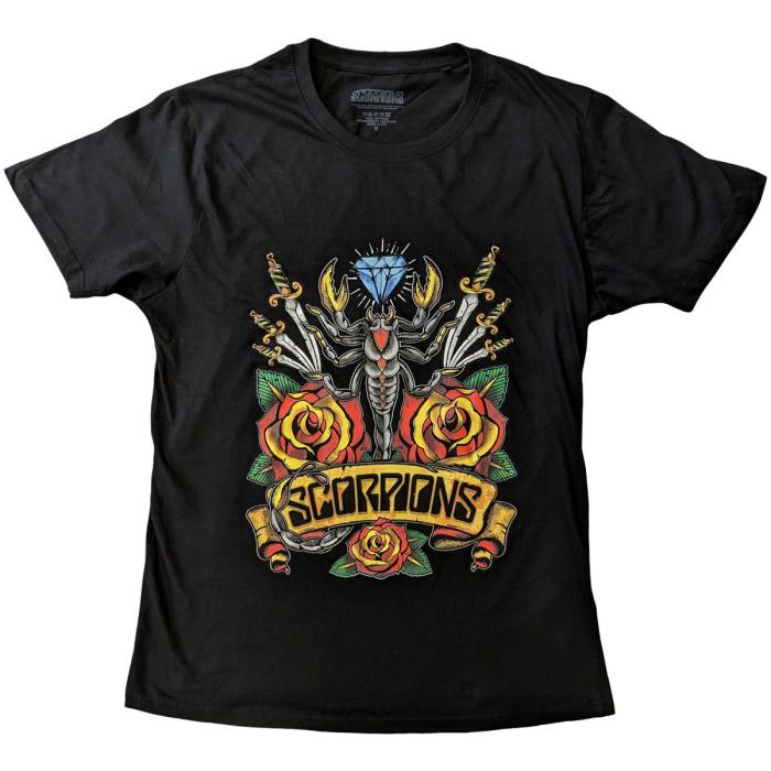 Scorpions Unisex T-Shirt Traditional Tattoo 115089