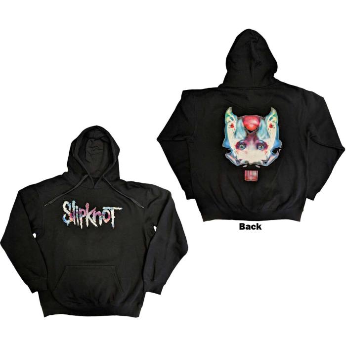 Slipknot Unisex Pullover Hoodie: Eye Logo (Back Print) 115105
