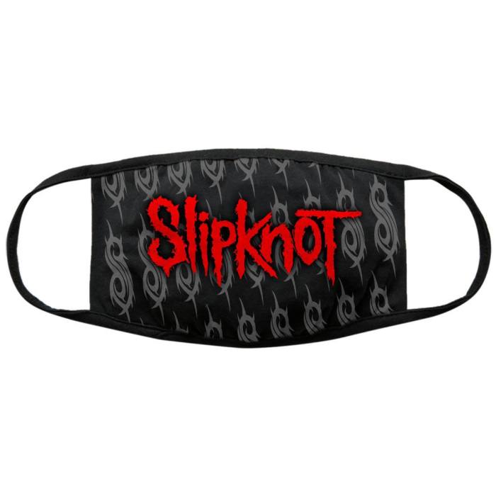 Slipknot Face Mask: Red Logo & Sigils 115108