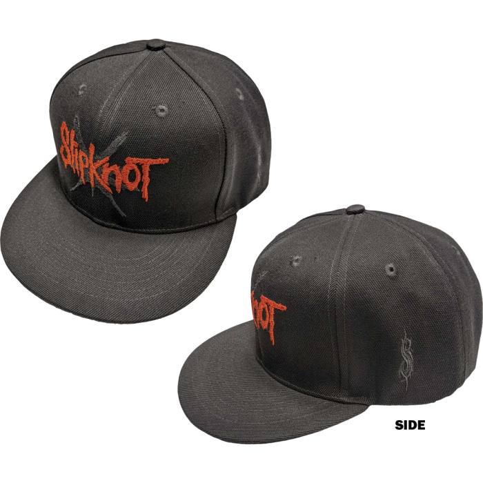Slipknot Unisex Snapback Cap: 9 Point Star (Sivo oglje) (Stranski tisk) 115121