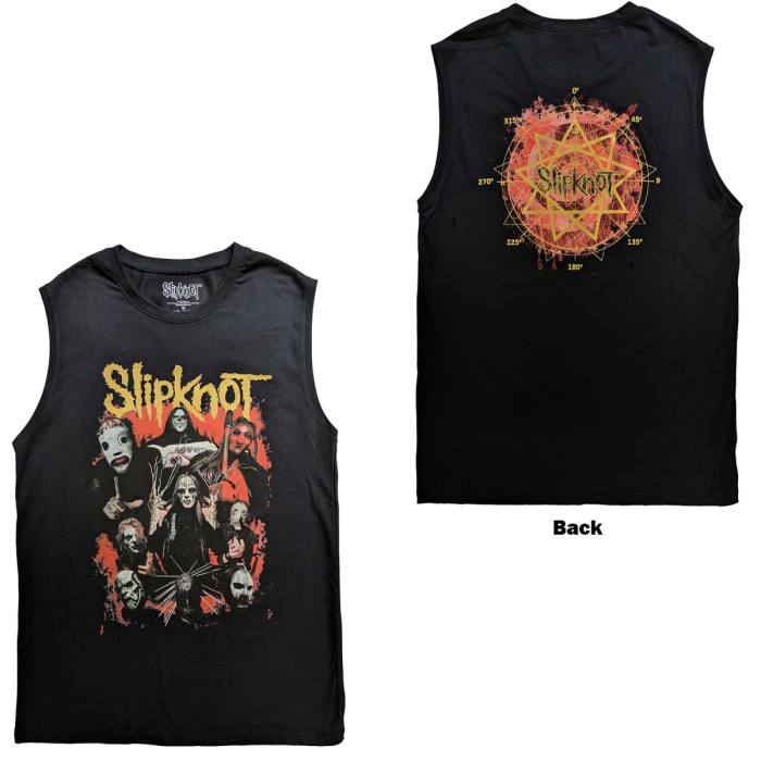 Slipknot Unisex Tank T-Shirt: Come Play Dying (Črna) (Zadnji tisk) 115123