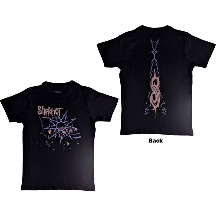 Slipknot Unisex T-Shirt: The End So Far Band Photo (Črna) (Zadnji tisk) 115124
