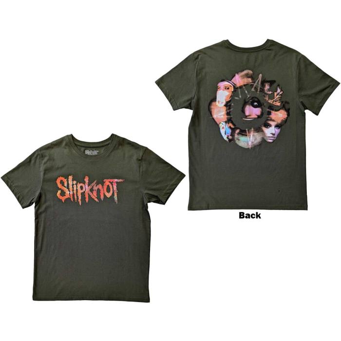 Slipknot Unisex T-Shirt: Adderall (Zelen) 115130