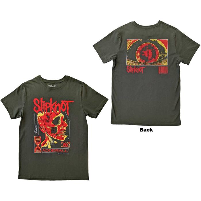 Slipknot Unisex T-Shirt: Zombie (Zelen) 115133
