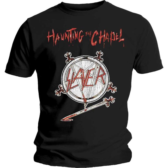 Slayer Unisex T-Shirt: Haunting the Chapel 115152
