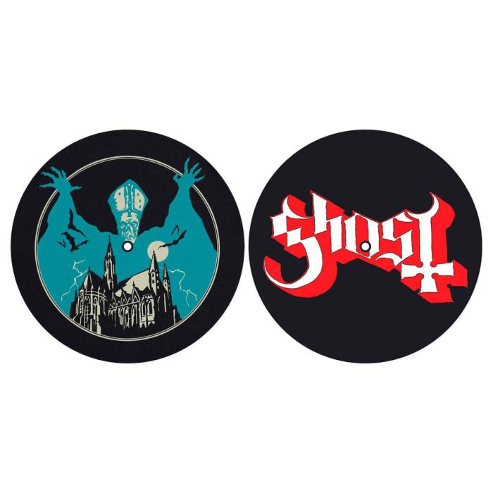 Ghost Turntable Slipmat Set: Opus Eponymous/Logo 115164