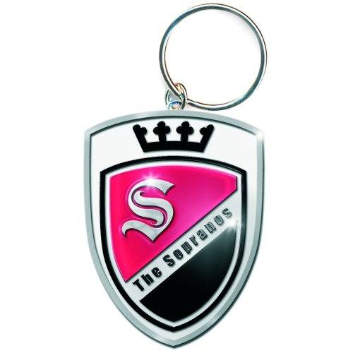 The Sopranos Keychain: Crest Logo (Enamel In-fill) 115191