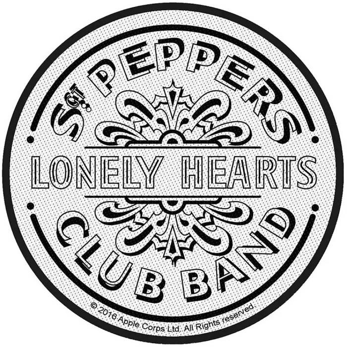 The Beatles Standard Patch: Sgt Pepper Drum 115383