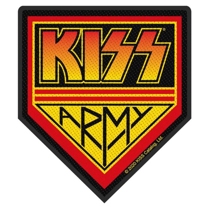 KISS standardni našitek KISS Army 115387