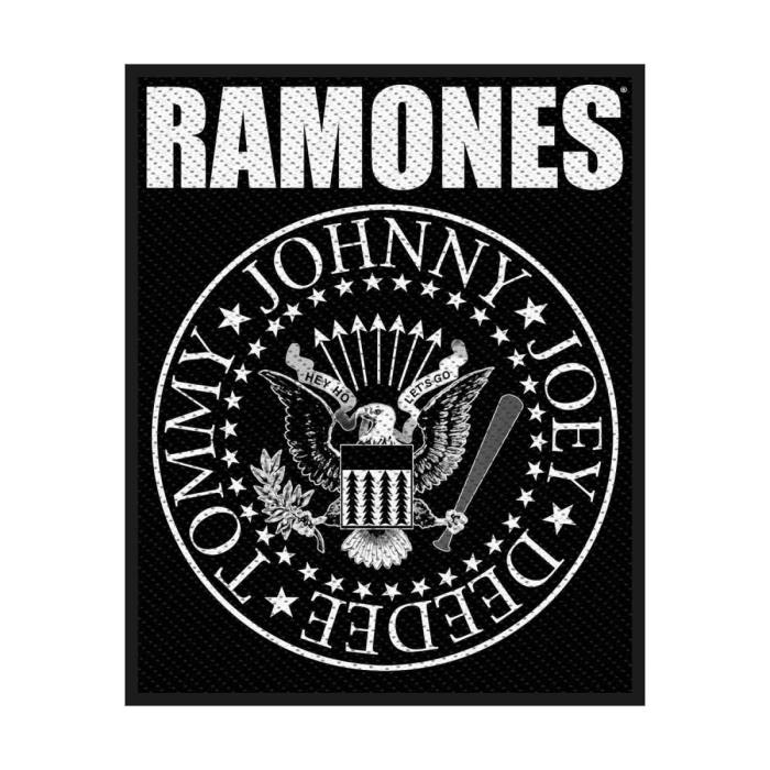 Ramones Standard Woven Patch: Classic Seal (Retail Pack) 115474
