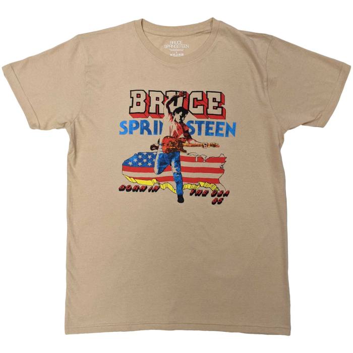Bruce Springsteen Unisex T-Shirt: Born in The USA '85 (Pesek) 115516