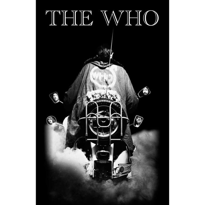The Who Textile Poster: Quadrophenia 115675