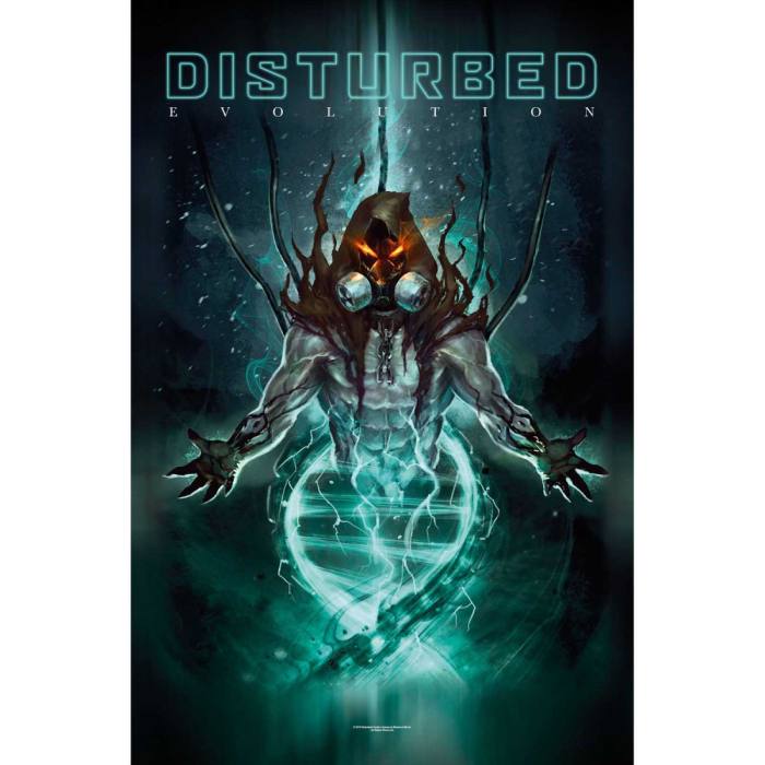 Disturbed Textile Poster: Evolution 115687