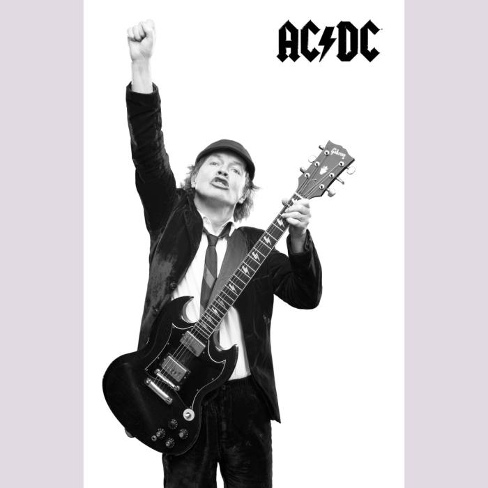 AC/DC Textile Poster: Angus 115688
