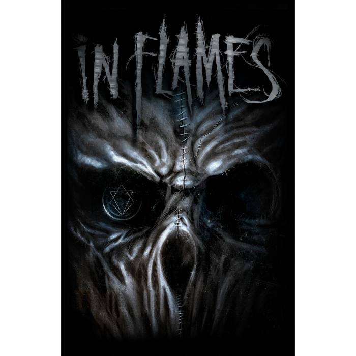 In Flames Textile Poster: Ghost 115697