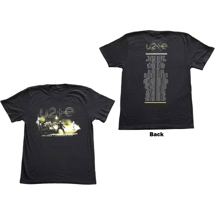 U2 Unisex T-Shirt: Stage Photo (Back Print) 115770