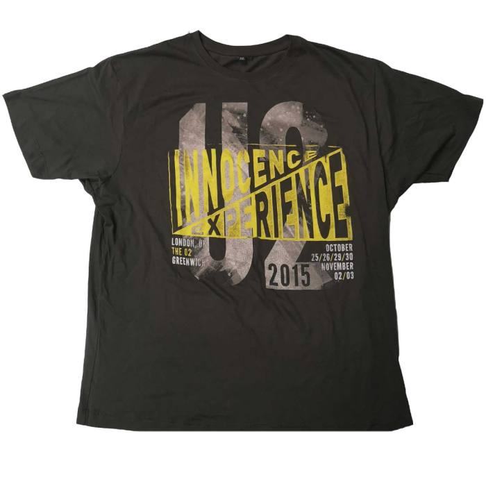 U2 Unisex T-Shirt: I+E London Event 2015 (Ex-Tour) 115774